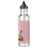 Schwänze Geburtstag! Edelstahlflasche (Rechts)