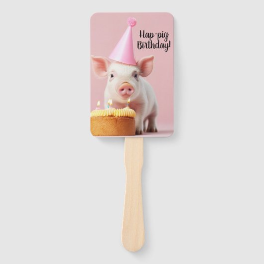 Schwänze Geburtstag! Fächer (Vorderseite)