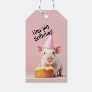 Schwänze Geburtstag! Geschenkanhänger
