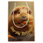 Schwänze Geburtstag! Mittlere Geschenktüte (Vorderseite)