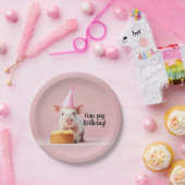 Schwänze Geburtstag! Pappteller (Party)