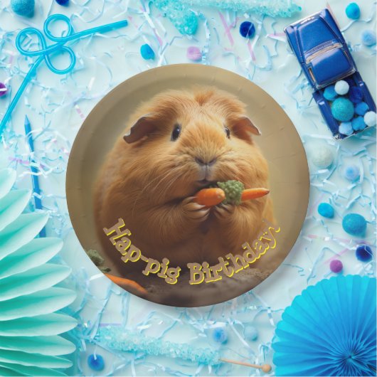 Schwänze Geburtstag! Pappteller (Party)