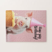 Schwänze Geburtstag! Puzzle (Horizontal)