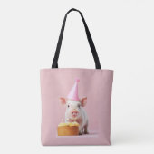 Schwänze Geburtstag! Tasche (Rückseite)