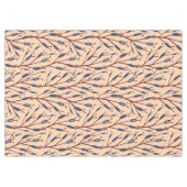 Schwänze gegen Pfirsichhintergrund Tischdecke (Vorderseite (Horizontal))