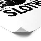 Schwänze hängen in der Aufkleber Poster (Ecke)