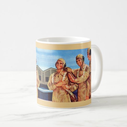 Schwänze Kaffeetasse (VorderseiteRechts)
