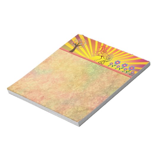 Schwänze Notizblock (Rotiert)