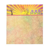 Schwänze Notizblock (Vorderseite)