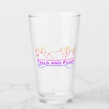 Schwänze und farbige Fluff-Logos