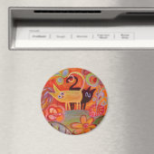 Schwänze und Katzen Magnet (In Situ (Geschirrspüler))