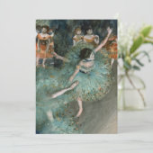 Schwänzender Tänzer, Tänzer in Grün | Edgar Degas (Stehend Vorderseite)