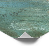 Schwänzender Tänzer, Tänzer in Grün von Edgar Dega Poster (Ecke)