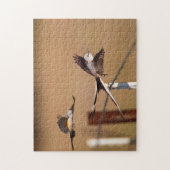 Schwanzflieger (Tyrannus Forficatus) Puzzle (Vertikal)