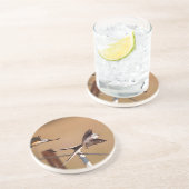 Schwanzflieger (Tyrannus Forficatus) Untersetzer (Seite)