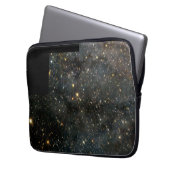 Schwarm der glühenden Sterne im großen Magellan Laptopschutzhülle (Vorderseite Links)
