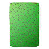 Schwarm der grünen Ameisen, Badematte (Vorderseite Vertikal)