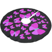 Schwarm des künstlerischen polyester weihnachtsbaumdecke (Schrägansicht)