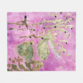 Schwarm | Einzigartige Geschenkidee Fleecedecke (Vorderseite (Horizontal))