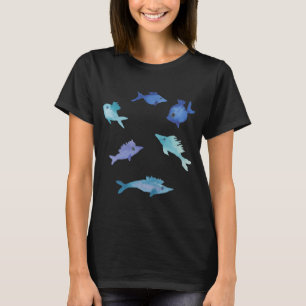 Schwarm kleiner Fische T-Shirt