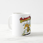 Schwarm-Rutsch Kaffeetasse (Vorderseite Links)