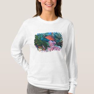 Schwarm von Feen-Schwarzwangen-Anthias (Pseudanthi T-Shirt