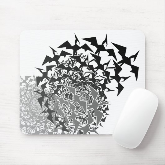 Schwärme Fractyl Pterodactyl-zwei Mousepad (Mit Mouse)