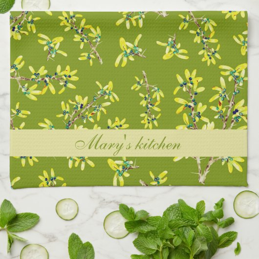 Schwarthorn Geschirrtuch (Gefaltet)