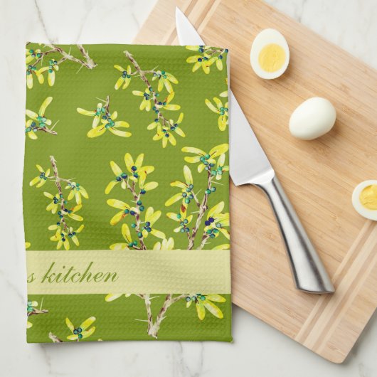 Schwarthorn Geschirrtuch (Viertel Falte)