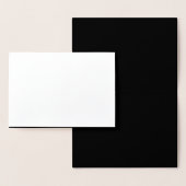 Schwarz #000000, Kies Folienkarte (Anzeige)
