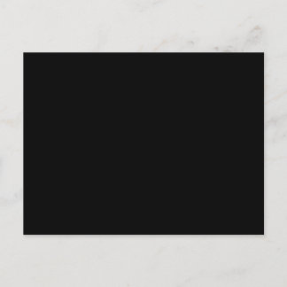 Schwarz #000000, Kies Postkarte