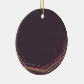 Schwarz 0900 abstrakte Kunst Keramik Ornament (Rechts)