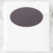 Schwarz 0900 abstrakte Kunst Ovaler Aufkleber (Tasche)
