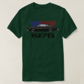 schwarz 1976 T-Shirt (Design vorne)