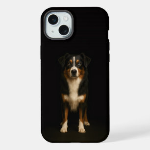 Schwarz 4 Luxe, Aussie Shepherd iPhone 15 Plus Hülle