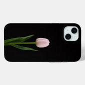 Schwarz 4 Luxe, Blassrosa Tulpe iPhone 15 Plus Case-Mate iPhone Hülle (Rückseite (Horizontal))