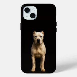 Schwarz 4 Luxe, Bold Dogo Argentino iPhone 15 Plus Case-Mate iPhone Hülle