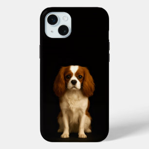 Schwarz 4 Luxe, Cavalier Spaniel iPhone 15 Plus Case-Mate iPhone Hülle