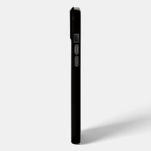 Schwarz 4 Luxe, Eleganter Storch iPhone 15 Plus Case-Mate iPhone Hülle (Rückseite / Links)