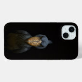 Schwarz 4 Luxe, exotischer Schuhschnabel-Vogel Case-Mate iPhone Hülle (Rückseite (Horizontal))