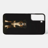 Schwarz 4 Luxe Galaxy S22 Plus, Aussie Shepherd Samsung Galaxy Hülle (Rückseite (Horizontal))