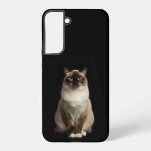 Schwarz 4 Luxe Galaxy S22 Plus, Birma-Katze Samsung Galaxy Hülle