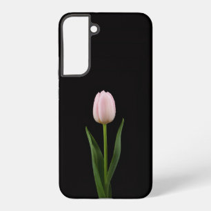 Schwarz 4 Luxe Galaxy S22 Plus, Blassrosa Tulpe Samsung Galaxy Hülle