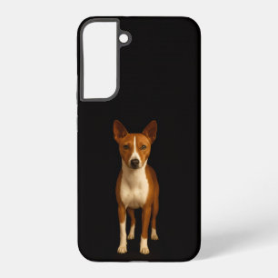 Schwarz 4 Luxe Galaxy S22 Plus, Classy Basenji Hun Samsung Galaxy Hülle