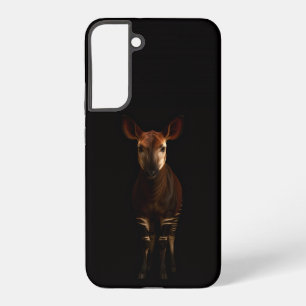 Schwarz 4 Luxe Galaxy S22 Plus, Forest Okapi Samsung Galaxy Hülle