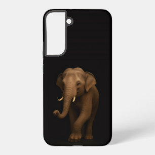 Schwarz 4 Luxe Galaxy S22 Plus, Indischer Elefant Samsung Galaxy Hülle
