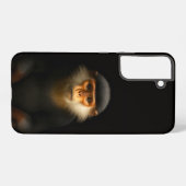 Schwarz 4 Luxe Galaxy S22 Plus, Roter Langur oder  Samsung Galaxy Hülle (Rückseite (Horizontal))