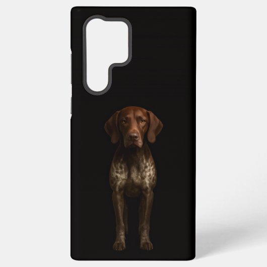 Schwarz 4 Luxe Galaxy S22 Ultra, Deutscher Pointer Samsung Galaxy Hülle (Rückseite)