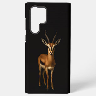 Schwarz 4 Luxe Galaxy S22 Ultra, Elegante Gazella Samsung Galaxy Hülle