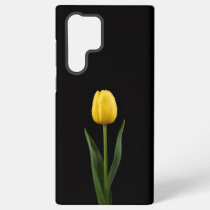 Schwarz 4 Luxe Galaxy S22 Ultra, Goldene Tulpe Samsung Galaxy Hülle